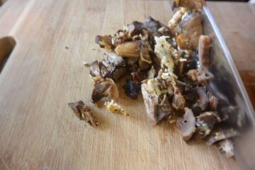 Mushroom Omelet Prepare