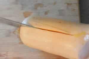 Butternut Squash Cut