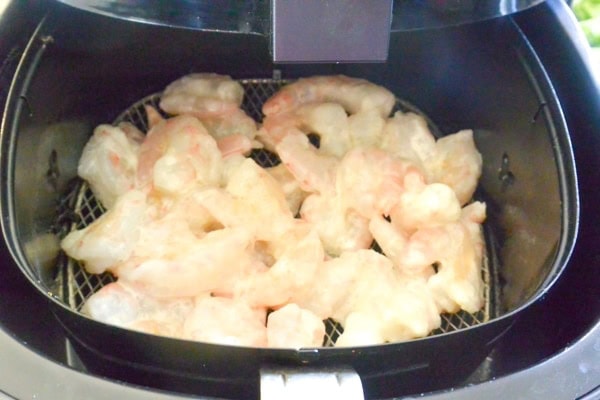 Air Fryer Shrimp and Snow Peas Recipe