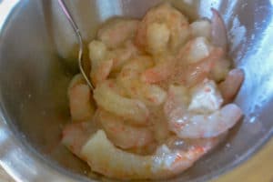 Air Fryer Shrimp and Snow Peas Recipe