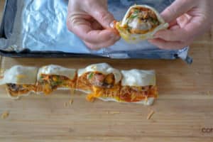 Jalapeno Bacon Cheeseburger Pizza Knots