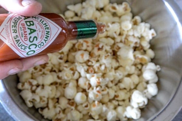 Tabasco Popcorn