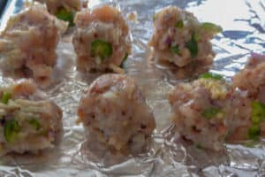 Bacon Serrano Turkey Meatballs