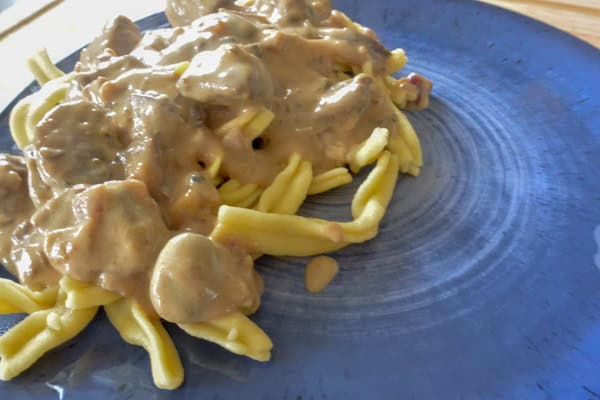 Beef Stroganoff