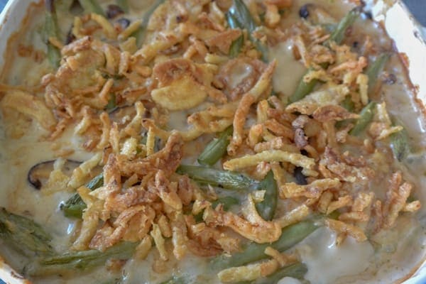 Not Your Regular Green Bean Casserole