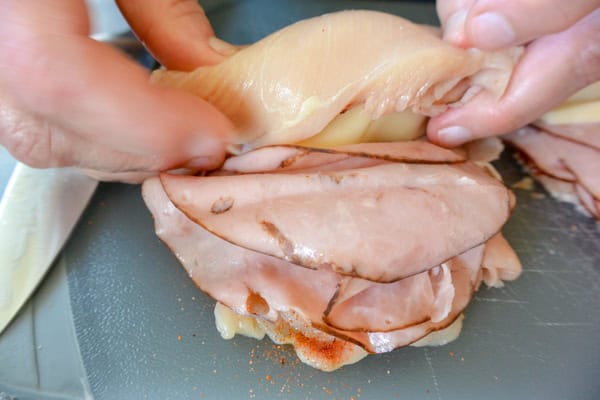Low Fat Chicken Cordon Bleu