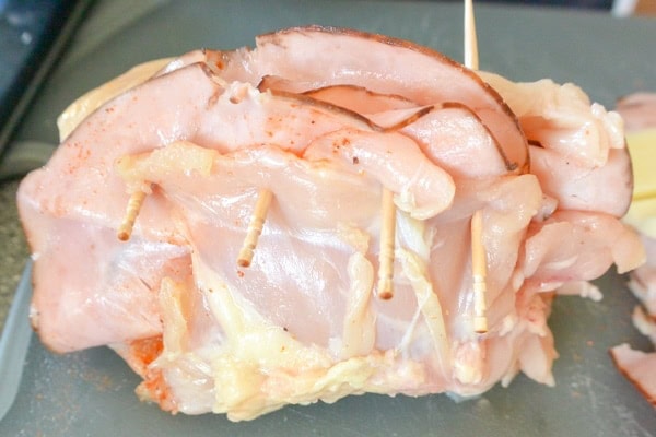 Low Fat Chicken Cordon Bleu