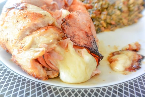 Low Fat Chicken Cordon Bleu