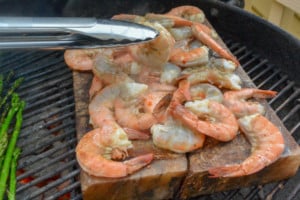 Sizzling Shrimp and Asparagus