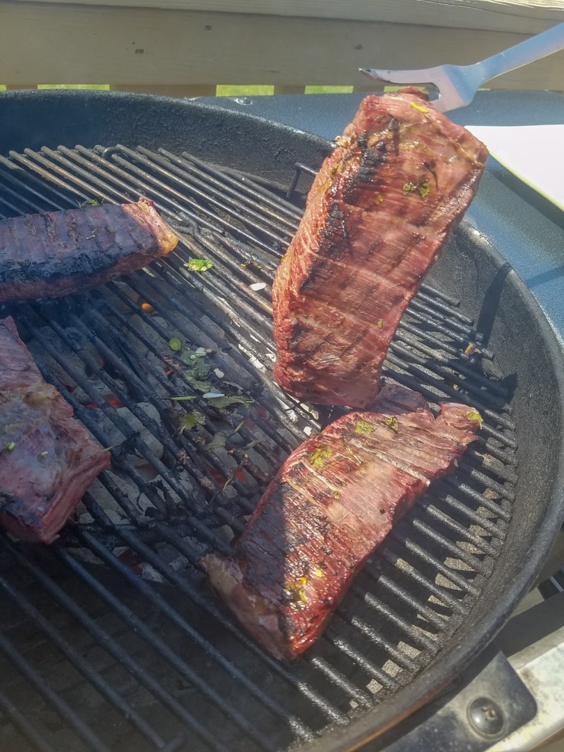 Grilled Steak Fajitas