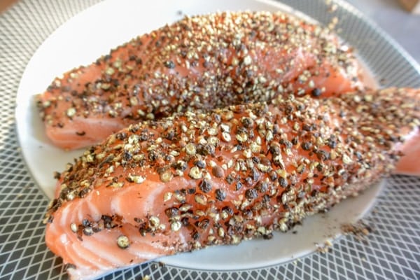 Pepper Crusted Salmon