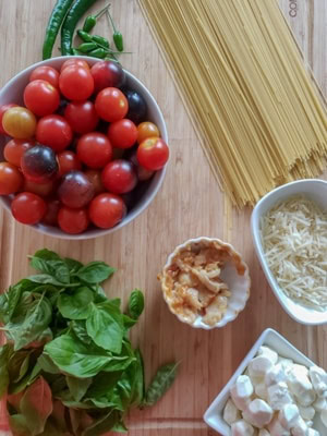 Garden to Table Summer Pasta