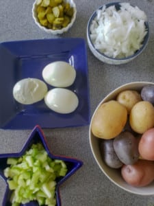 Grandma's Dill Pickle Potato Salad