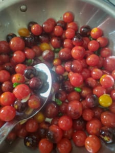 Homemade Cherry Tomato Sauce