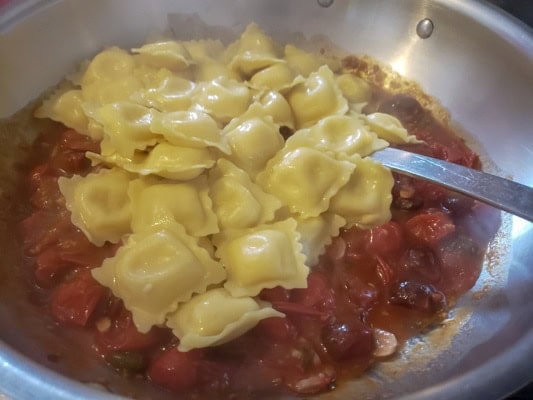 Homemade Cherry Tomato Sauce
Ravioli Recipe