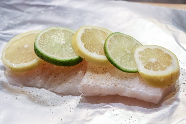 Citrus Dill Baked Cod