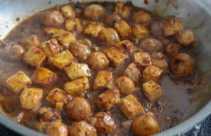 Thai Red Curry with Tofu and Potatoes