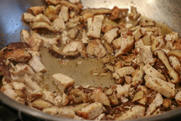 Ravioli with Chicken and Mushrooms