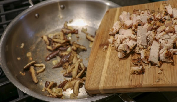 sliced Mushrooms