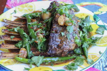 Garlic Herb Crusted Lamb