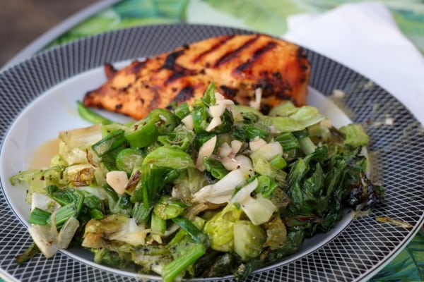 Grilled Caesar Salad