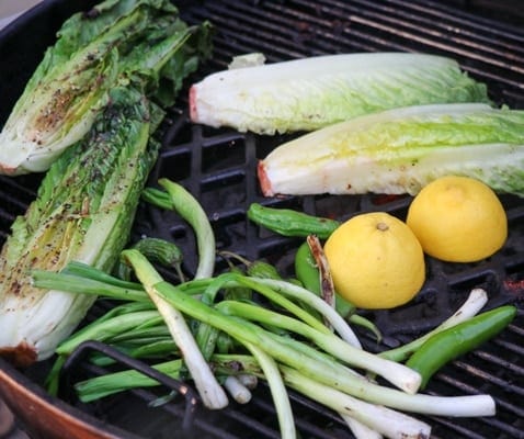 Grilled Caesar Salad