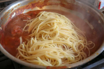 Spaghetti with Turkey Meatballs