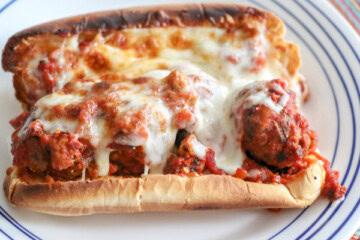 Turkey Meatball Sandwich