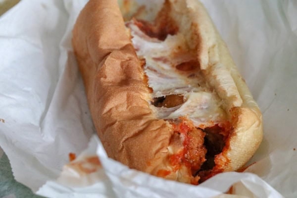 Turkey Meatball Sandwich