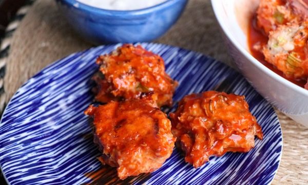 Buffalo Turkey Meatballs