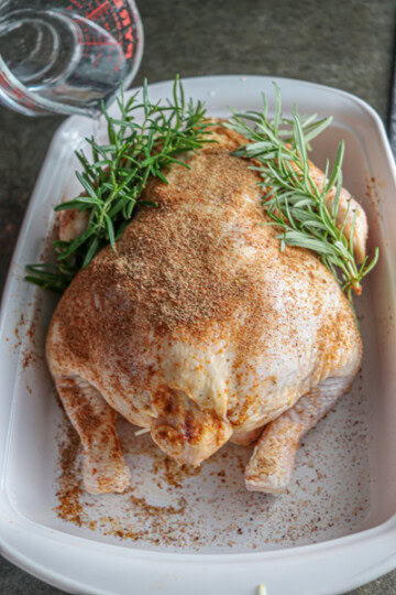 Garlic Herb Roasted Chicken