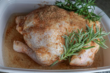 Garlic Herb Roasted Chicken