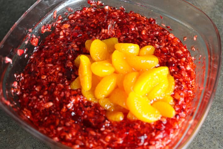 Cranberry Sauce with tangerines