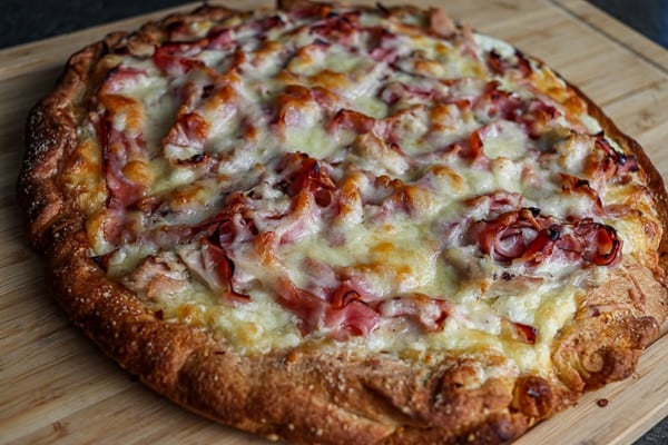 Chicken Cordon Bleu Pizza