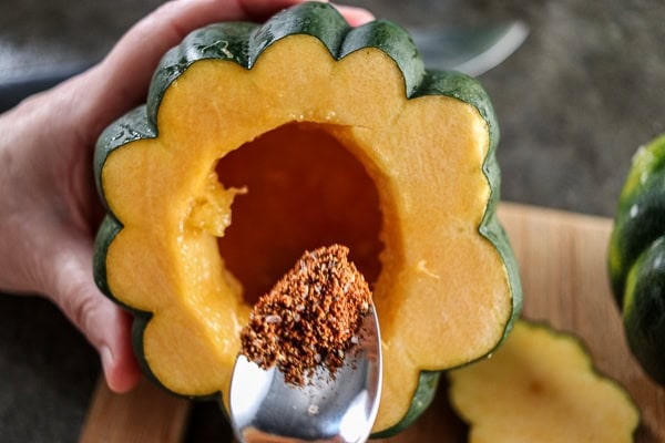 stuffed acorn squash