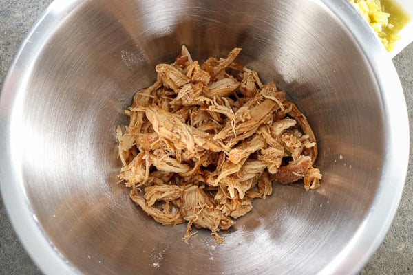 Shredded chicken
