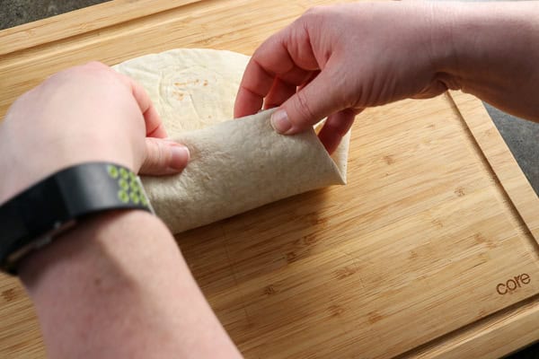 Air Fryer Chicken Chimichangas