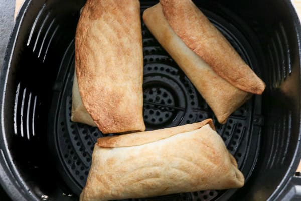 Air Fryer Chicken Chimichangas