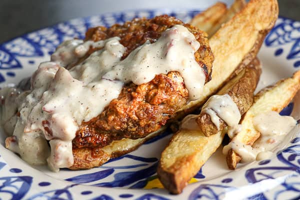 Air Fryer Country Fried Steak