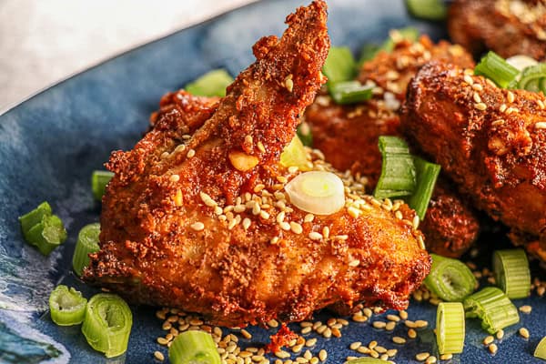 Air Fryer Spicy Chicken Wings