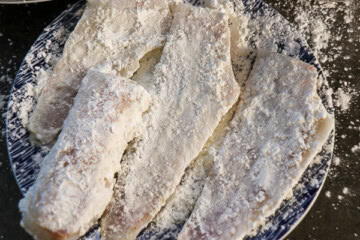 Crunchy Air Fryer Fish and Chips