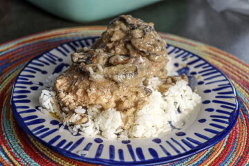 Creamy Mushroom Sherry Chicken