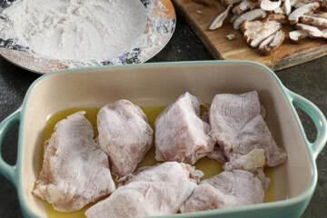 Creamy Mushroom Sherry Chicken