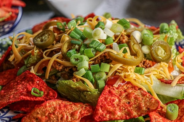 Flamin Hot Doritos Taco Salad