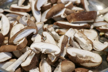 Cheesy Mushroom Risotto