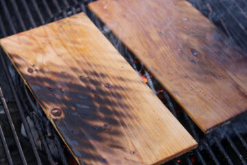 Grilled Cedar Plank Salmon