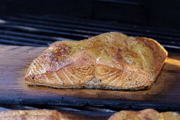 Grilled Cedar Plank Salmon