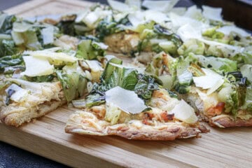 Grilled Chicken Caesar Pizza