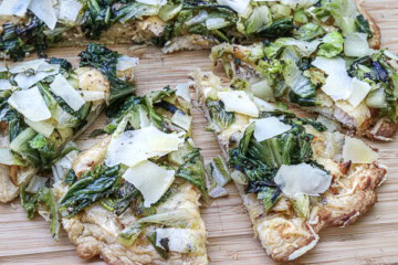 Grilled Chicken Caesar Pizza