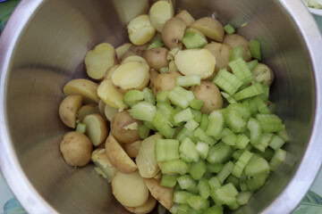 Traditional Dill Pickle Potato Salad